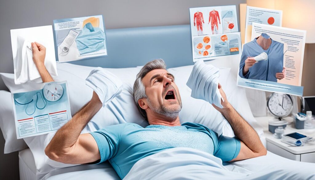 Diagnose von Nachtschweiß