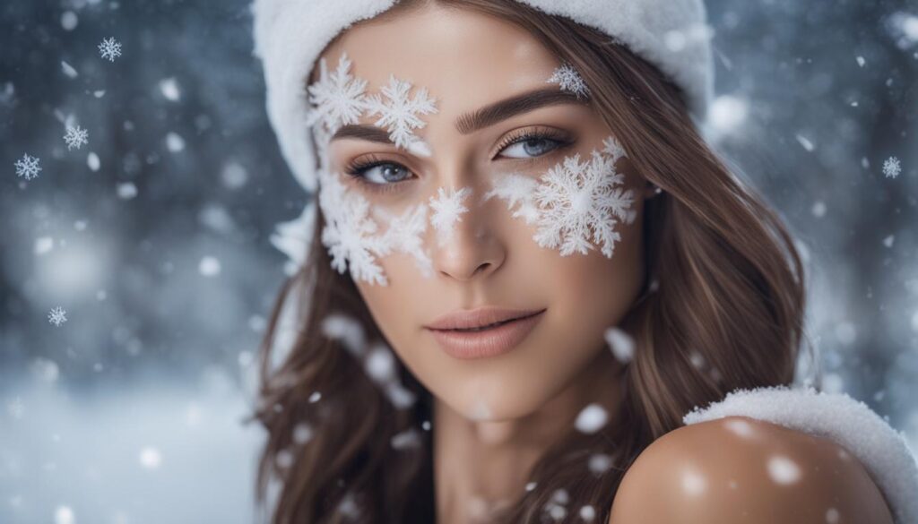 Gesichtsmasken und Peelings für trockene Haut im Winter