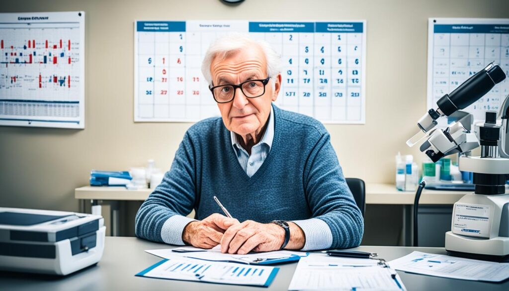 Gesundheits-Checks und Vorsorgeuntersuchungen im Alter
