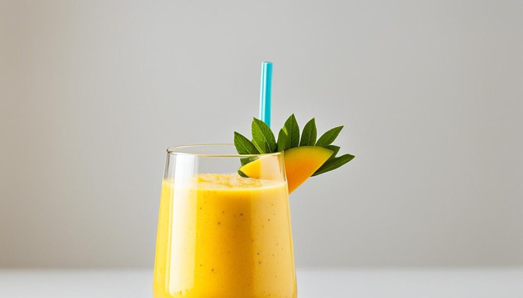 Mango-Passionsfrucht-Smoothie