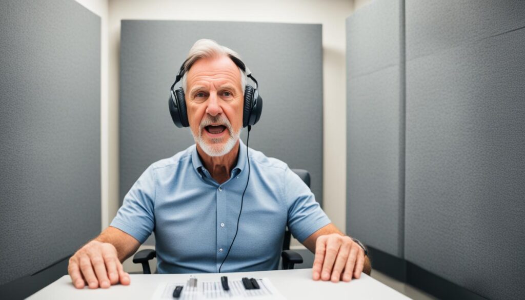 Schwerhörigkeitstest