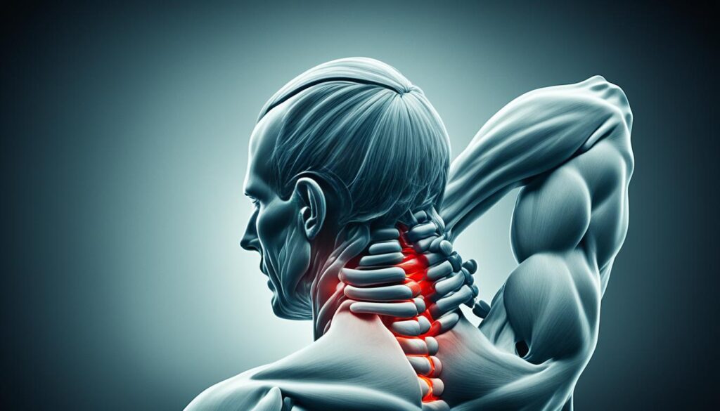 Symptome von Nackenschmerzen