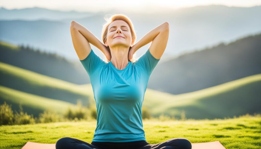 Übungen zur Entspannung des Nackens