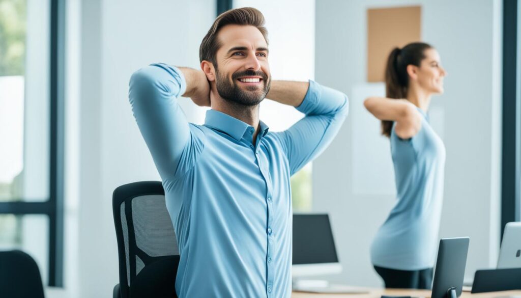 Vorbeugung von Nackenschmerzen und steifem Hals