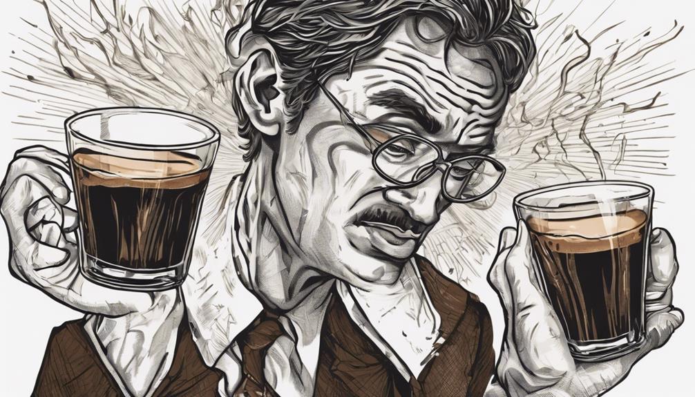 alcohol and caffeine consumption