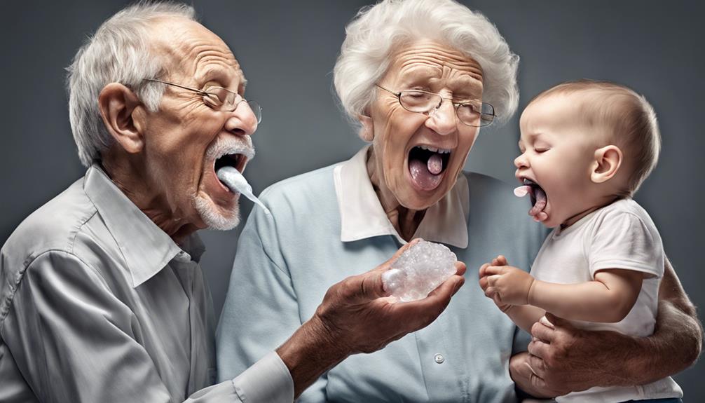 coated tongue in life stages