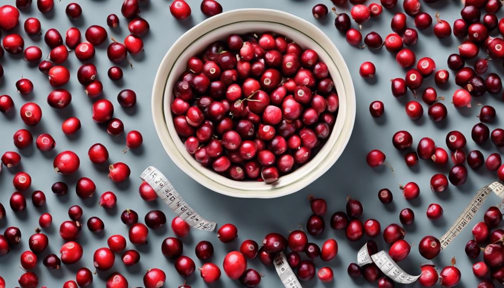 cranberries aid weight loss