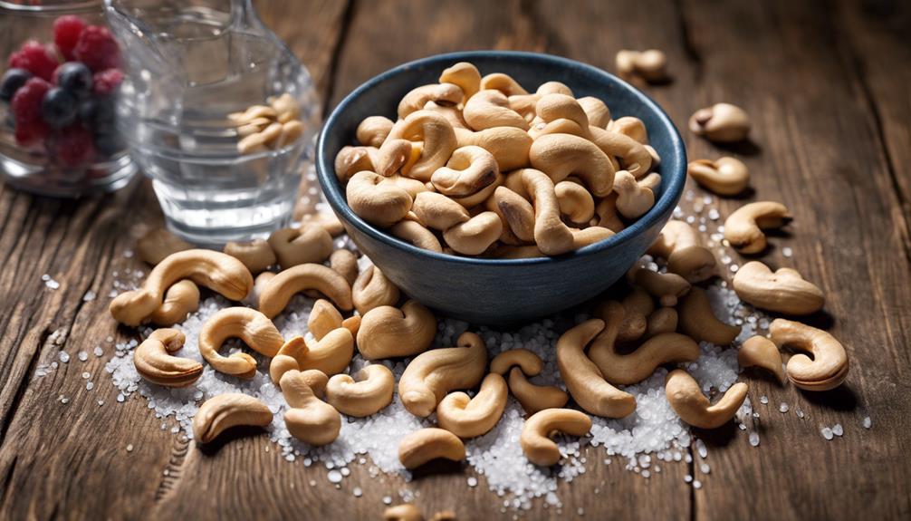 gesunde cashews als snack