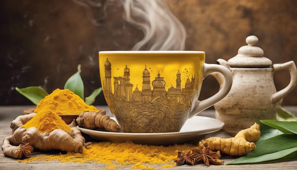 golden turmeric tea blend