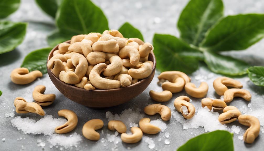 healthy fats in cashews