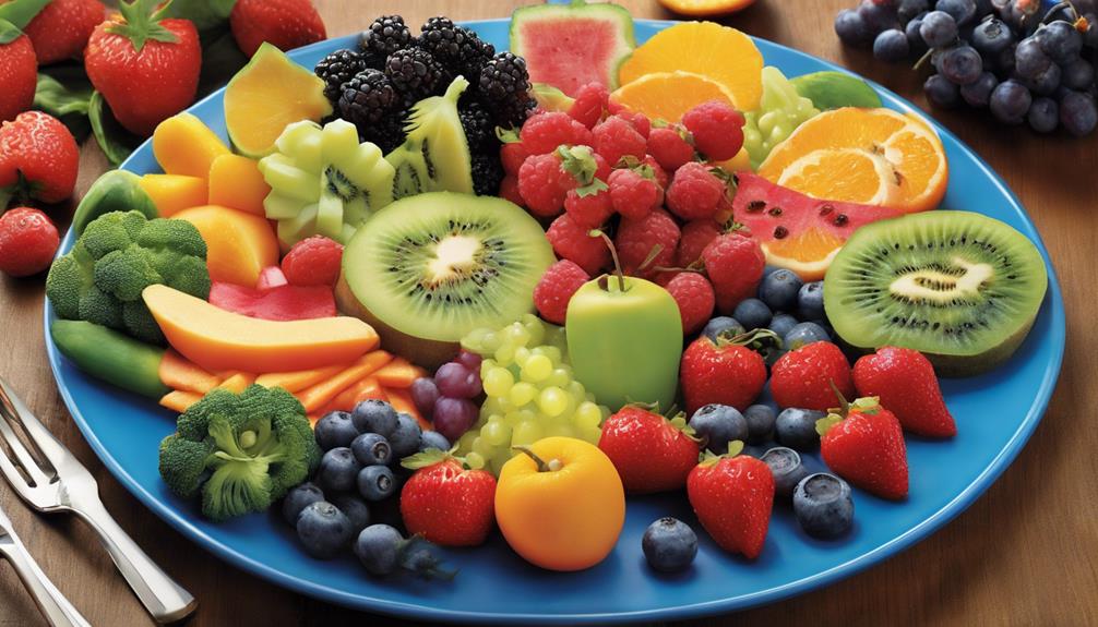 healthy food choices made
