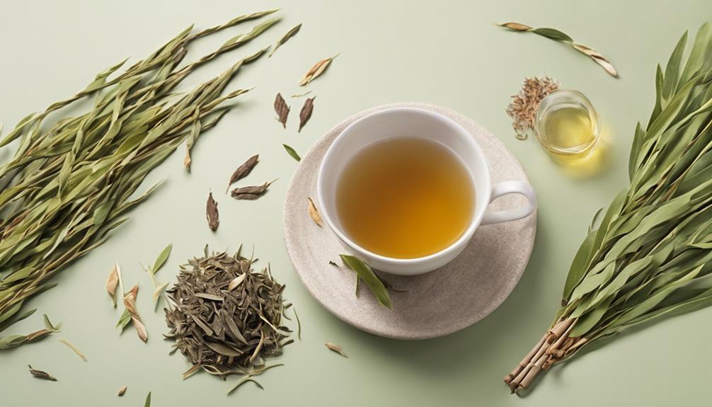 herbal tea from willow