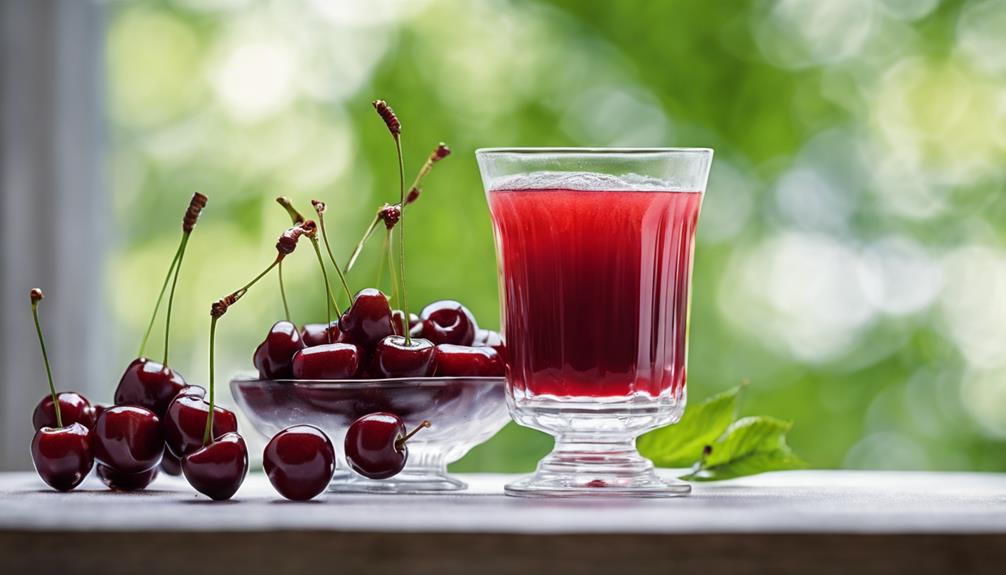 kirschsaft gegen gichtanf lle