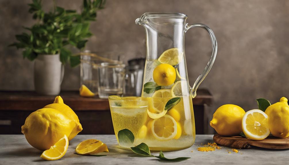 lemon ginger turmeric water tips