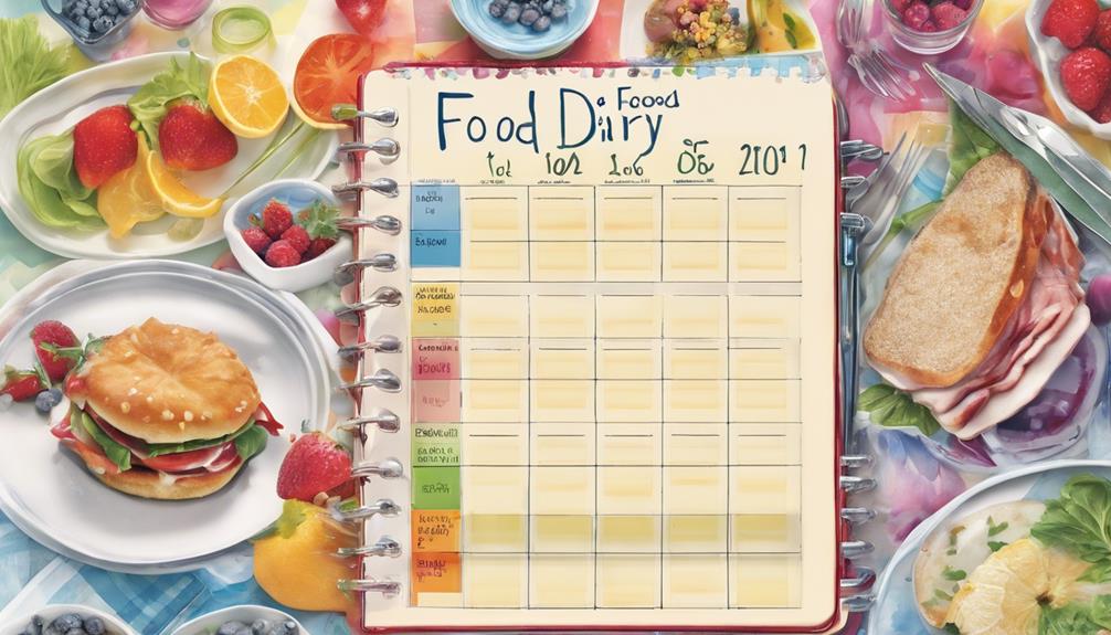maintaining a food diary