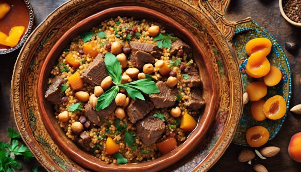 moroccan lamb tajine couscous