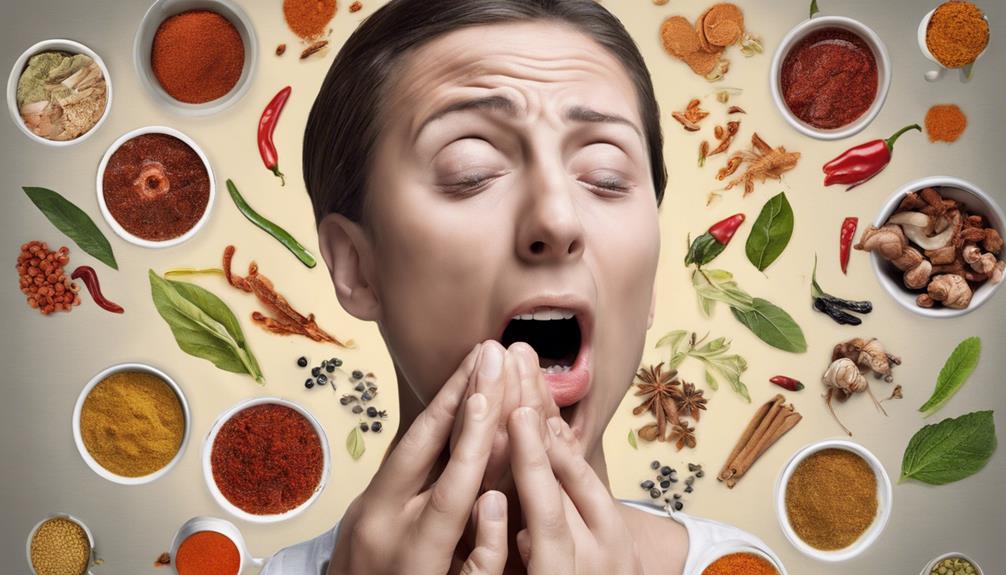 nasal drop after sneezing