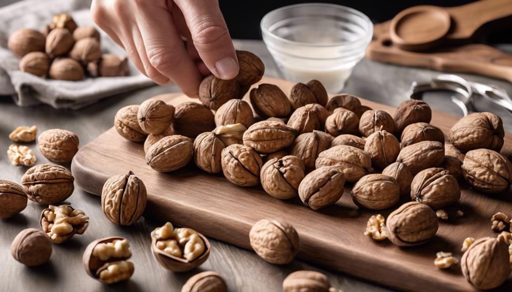 recommended walnut portion size