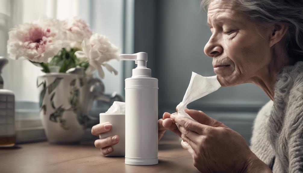 relief with decongestant medication