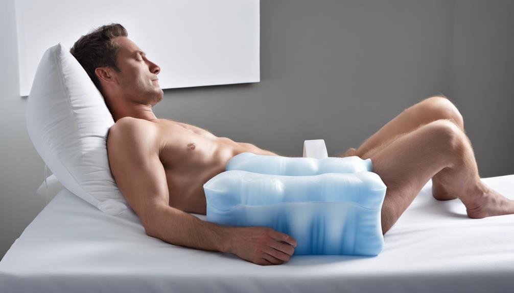 rest and cold therapy