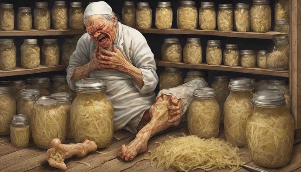 sauerkraut und gicht risiken