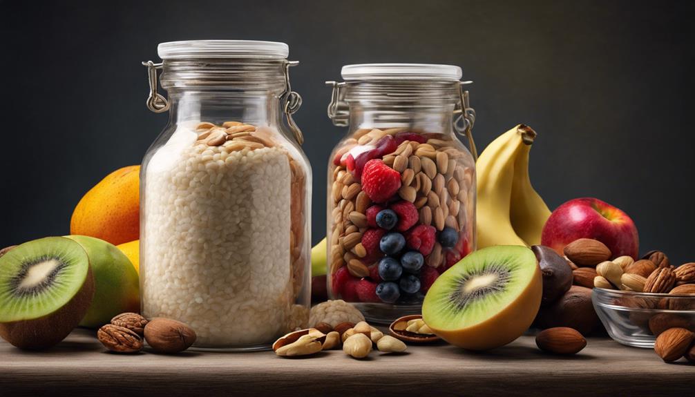 storage of oatmeal porridge