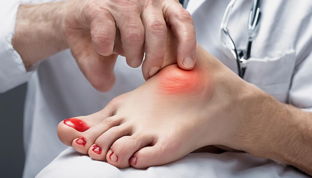 sudden joint pain symptoms