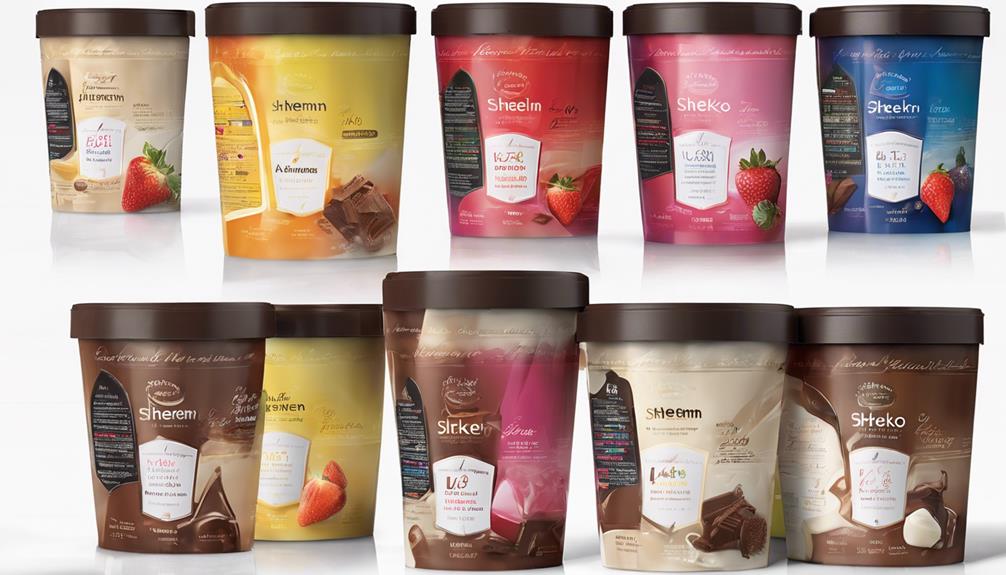 weight loss shake flavors