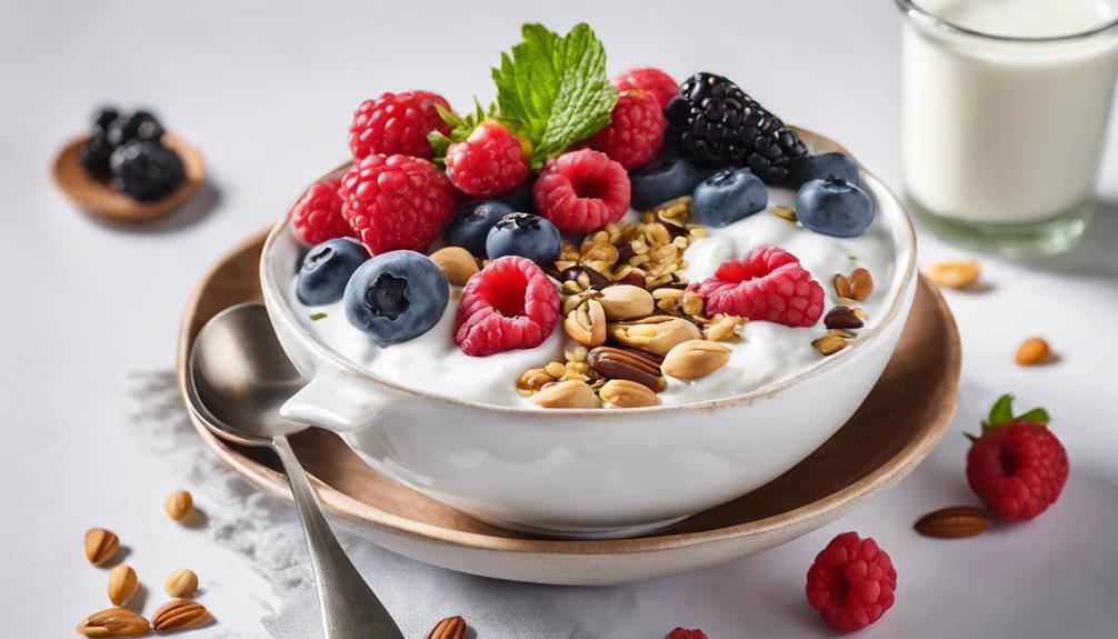 yogurt based breakfast options