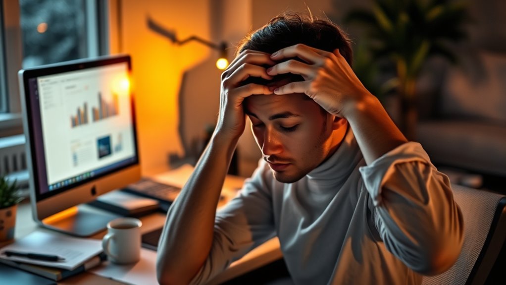 Frühe Anzeichen von Burnout