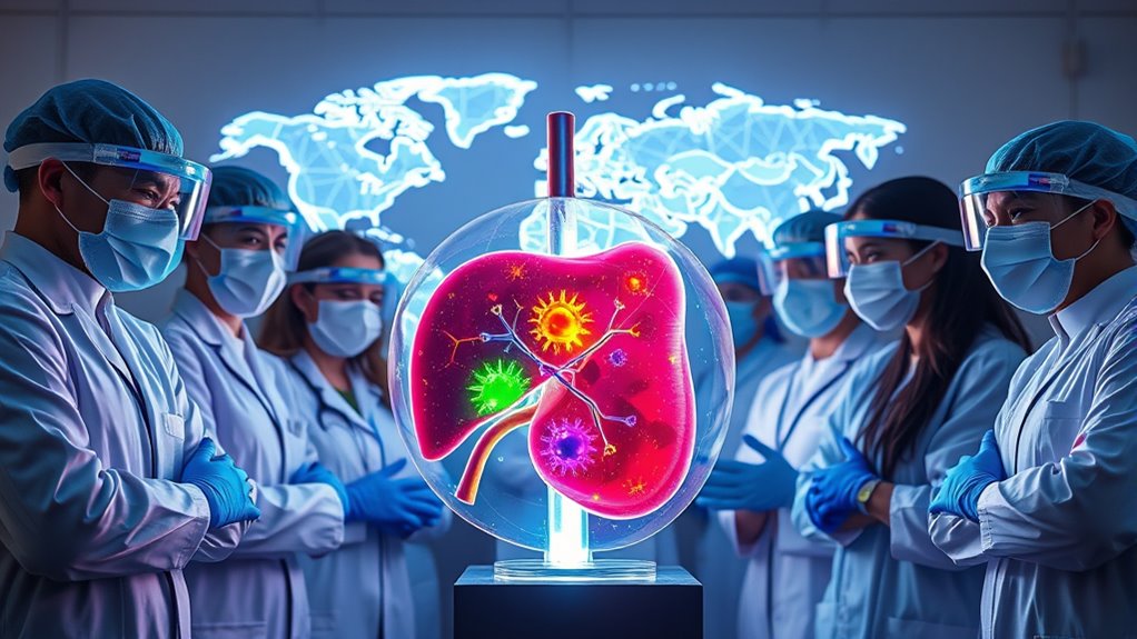 globale Hepatitis-Auswirkungen und -Anstrengungen