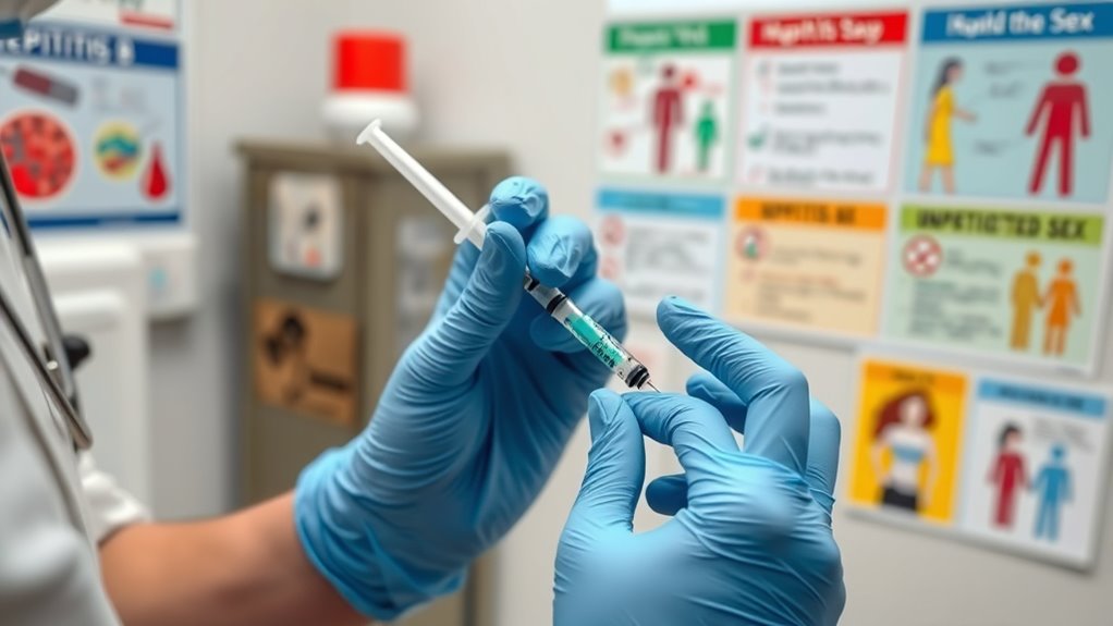 Risiken der Übertragung von Hepatitis B