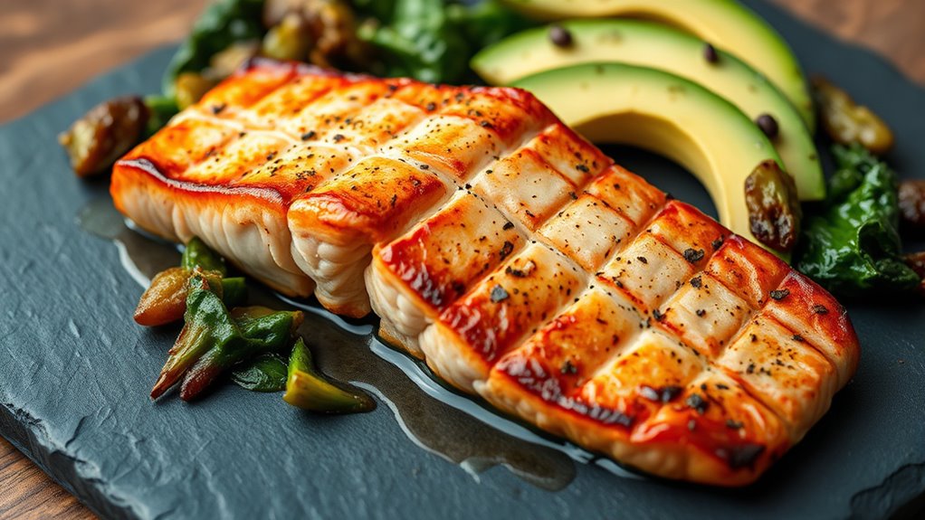 hohe Protein- und fettreiche Ernährung