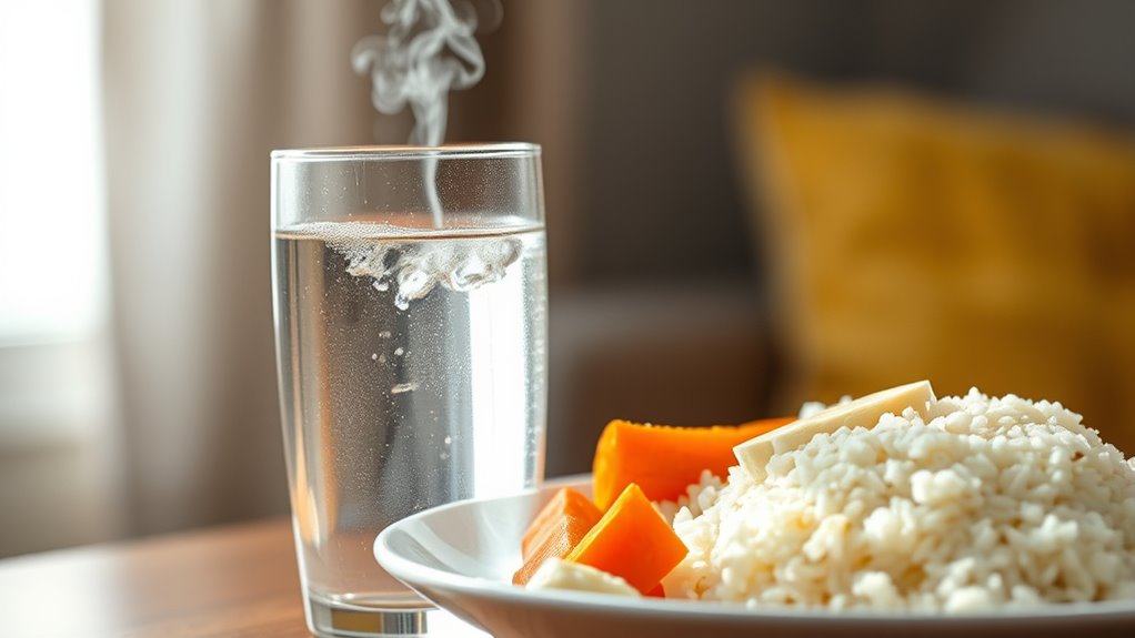 Hydratation Elektrolyte sanfte Ernährung