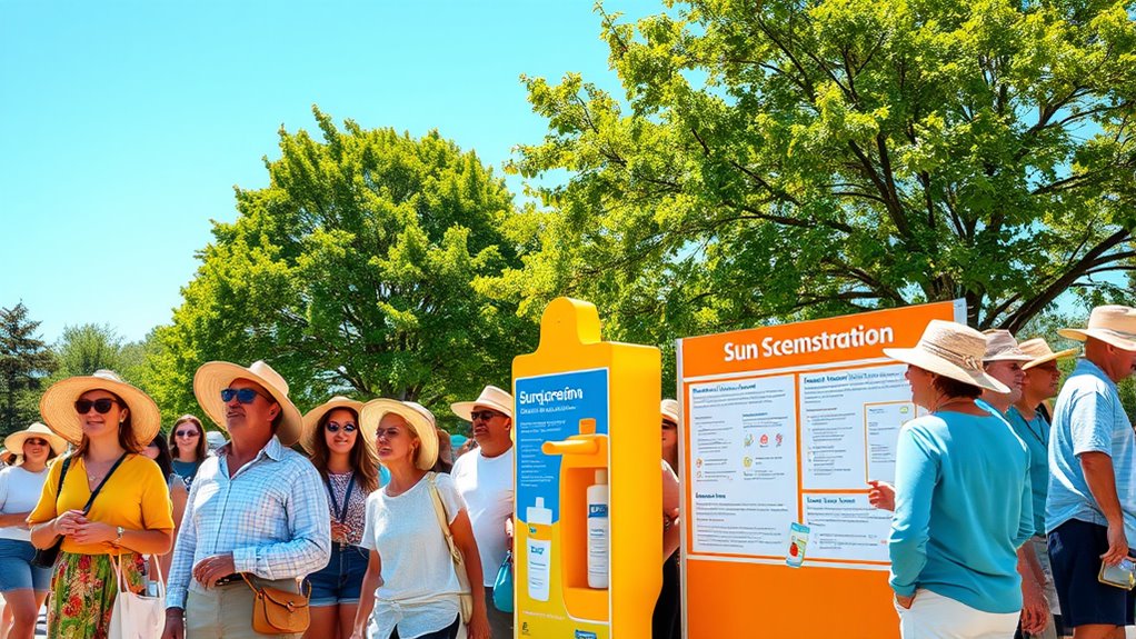 Förderung der Hautkrebsvorbeugung