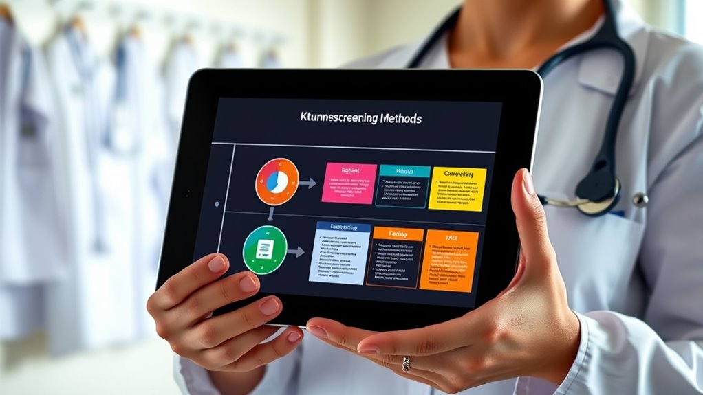 Bleiben Sie über die Screening-Richtlinien auf dem Laufenden