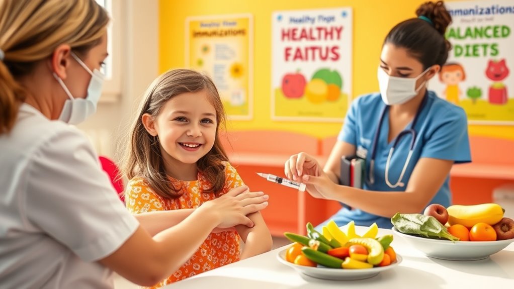 Impfstoffe schützen die Gesundheit von Kindern