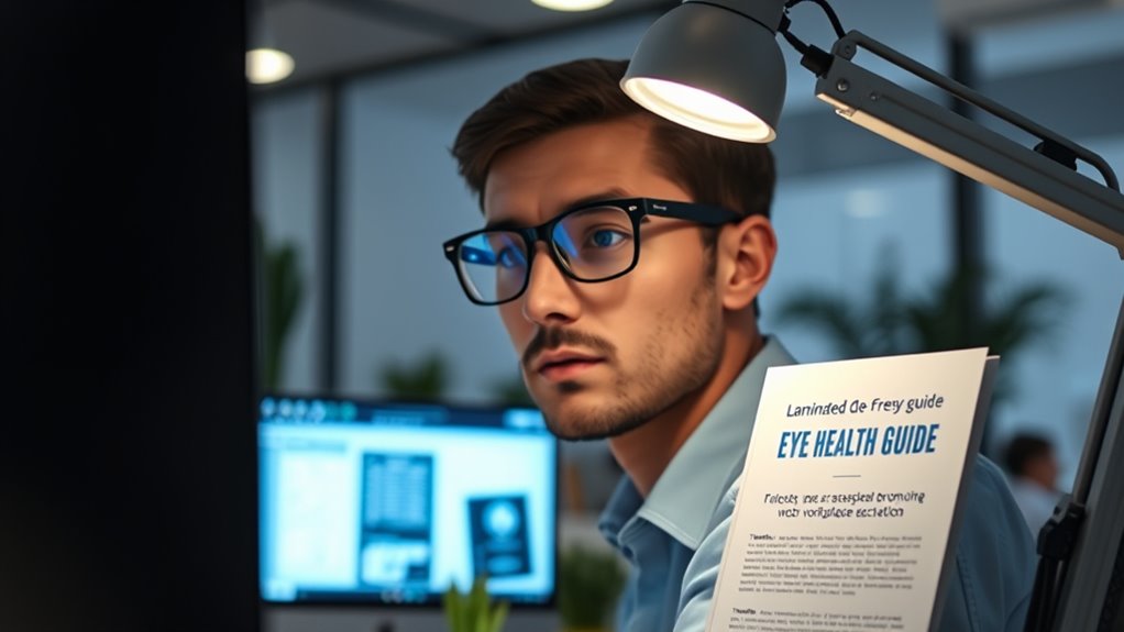 Arbeitsplatzbezogene Augenhygieneaufklärung