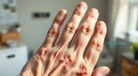 Knacken kann auf Arthritis hinweisen