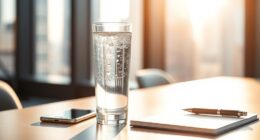 optimaler Zeitpunkt zum Wassertrinken