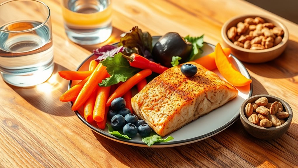 ausgewogene Ernährung und Nahrungsergänzung