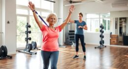 Knochenstärkende Übungen für Osteoporose