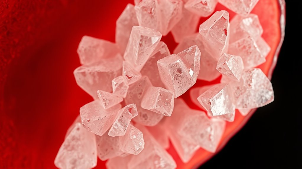 Gicht schädigt die Nieren durch Harnsäure