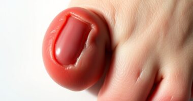 gicht im großen Zeh