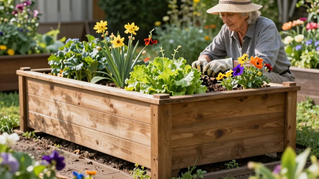 barrierefreie städtische Gartenbaumöglichkeiten