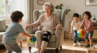 aktiver Großeltern-Arthritis-Management