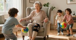 aktiver Großeltern-Arthritis-Management