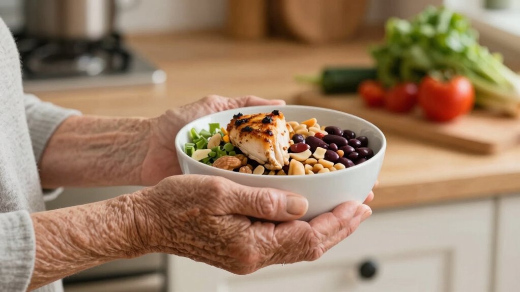 Ausreichende Proteinzufuhr unterstützt das Altern