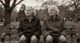 alternde Paare entfernen sich voneinander