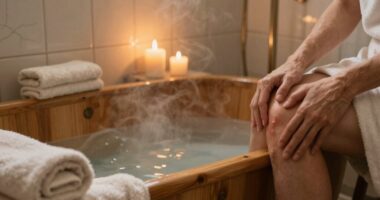 Arthritis warme Bäder Wirksamkeit
